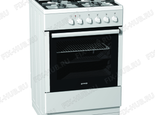 Плита (духовка) Gorenje K66121AW (232287, K24D1-144VM) - Фото